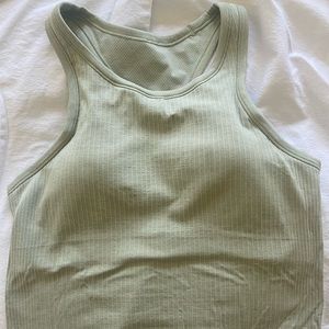 lululemon ebb to street crop tank